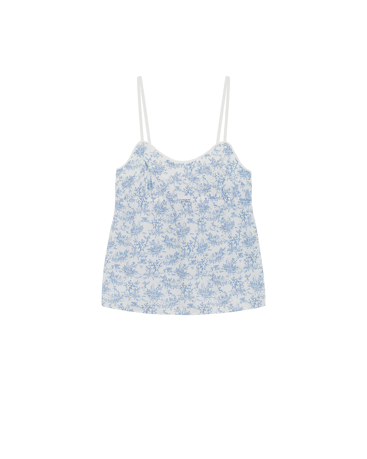 The Babydoll Cami: Toile De Jouy Cotton Voile - Image 3