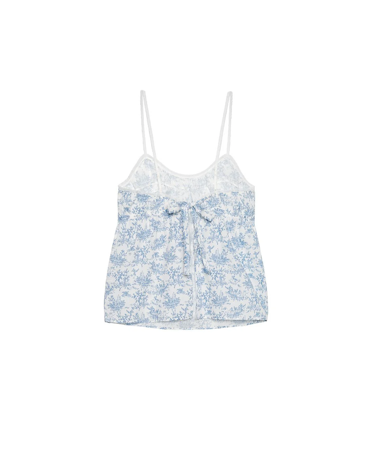 The Babydoll Cami: Toile De Jouy Cotton Voile - Image 9