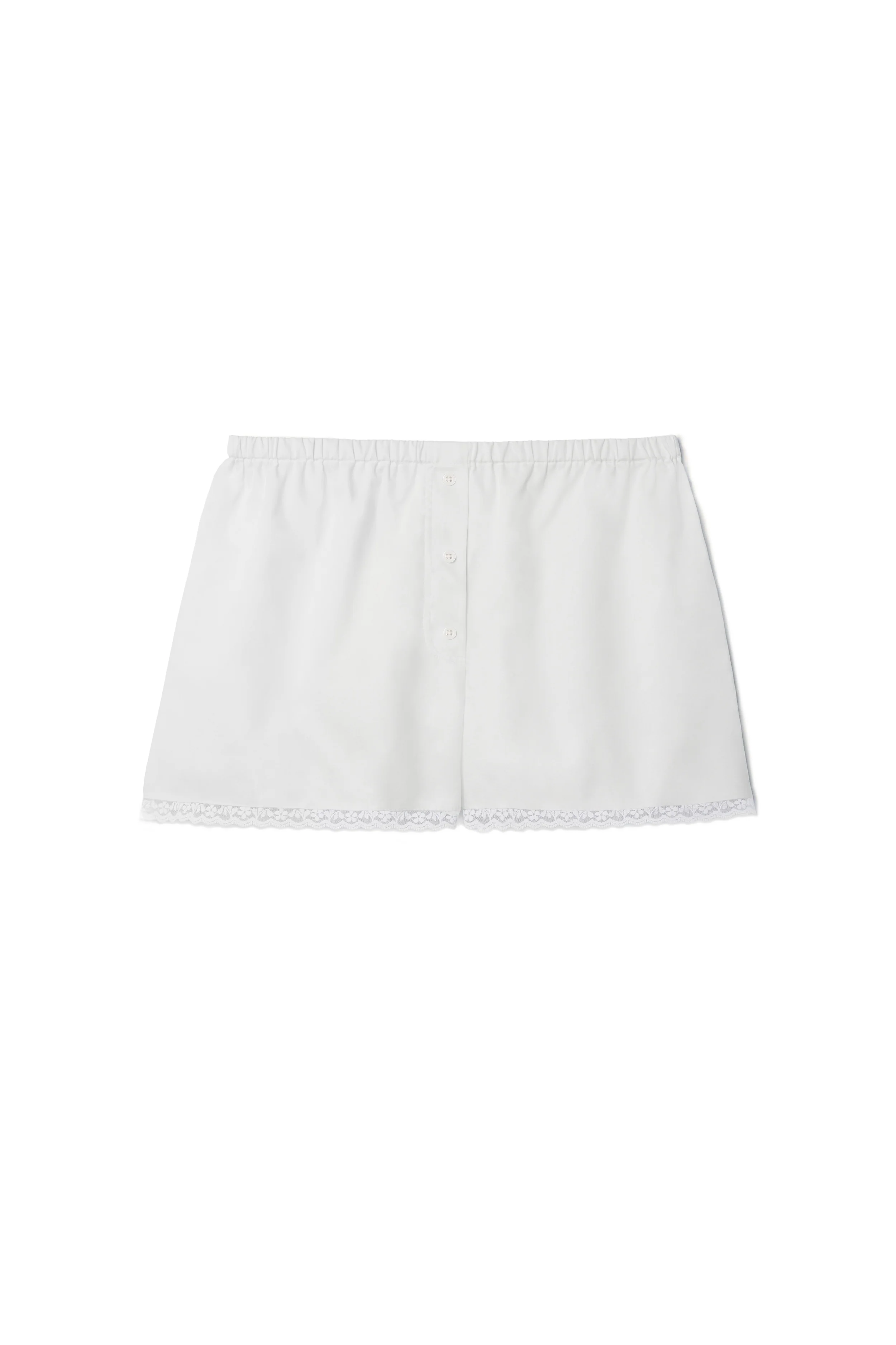 The Boxer: White French Poplin - Image 3