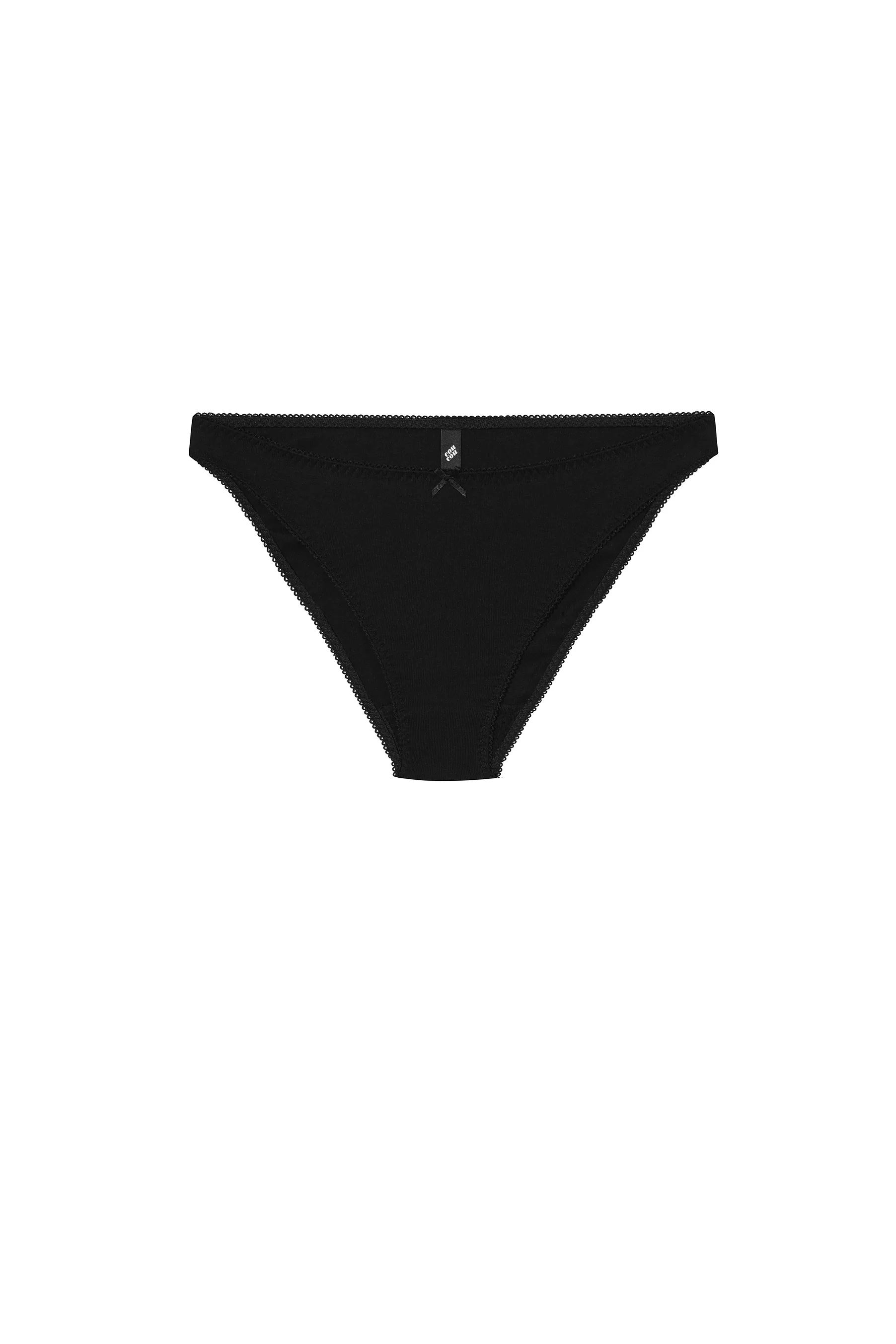 The Brief: Black Cotton Jersey - Image 3
