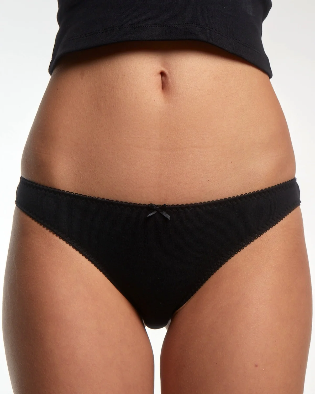 The Brief: Black Cotton Jersey - Image 8