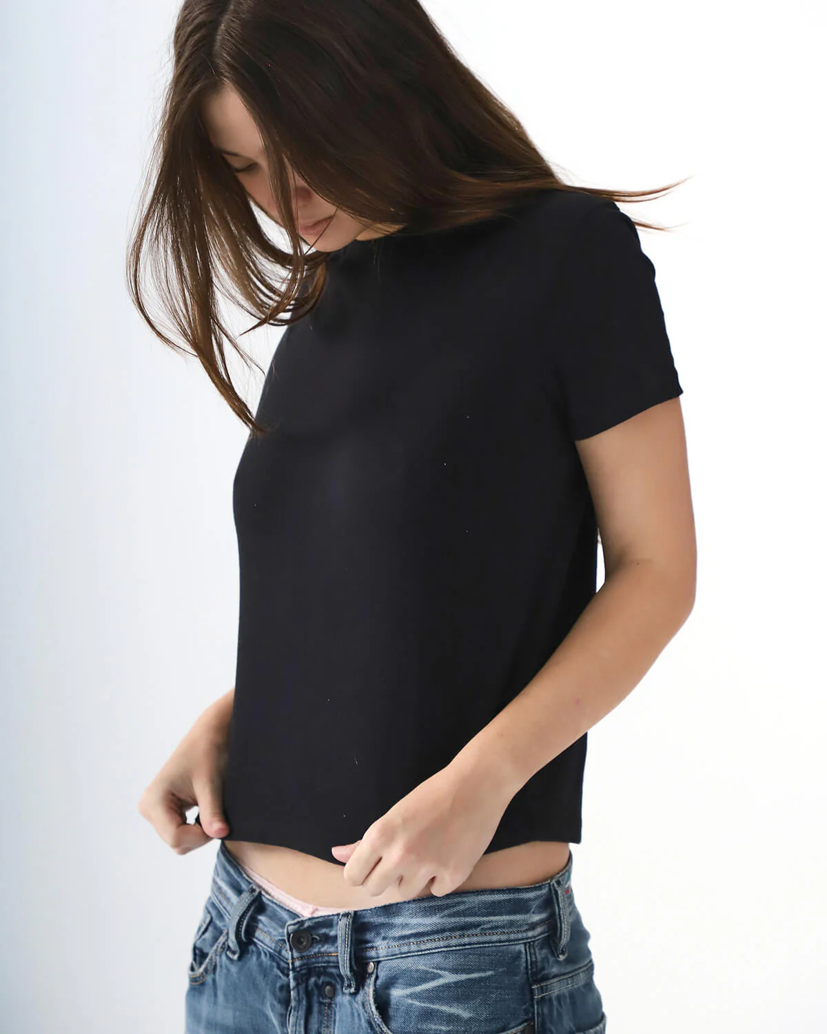 The Classic Tee: Black Heritage Cotton - Image 4