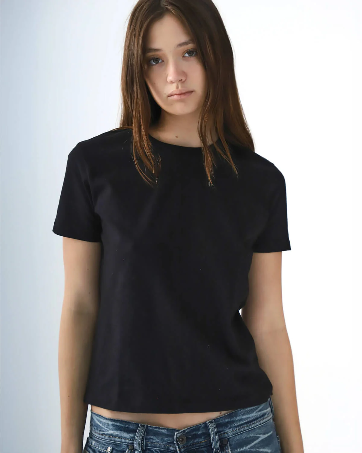 The Classic Tee: Black Heritage Cotton - Image 5