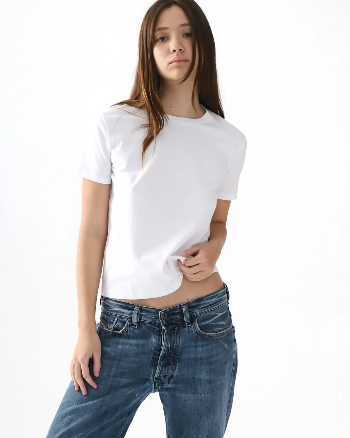 The Classic Tee: White Heritage Cotton - Image 7
