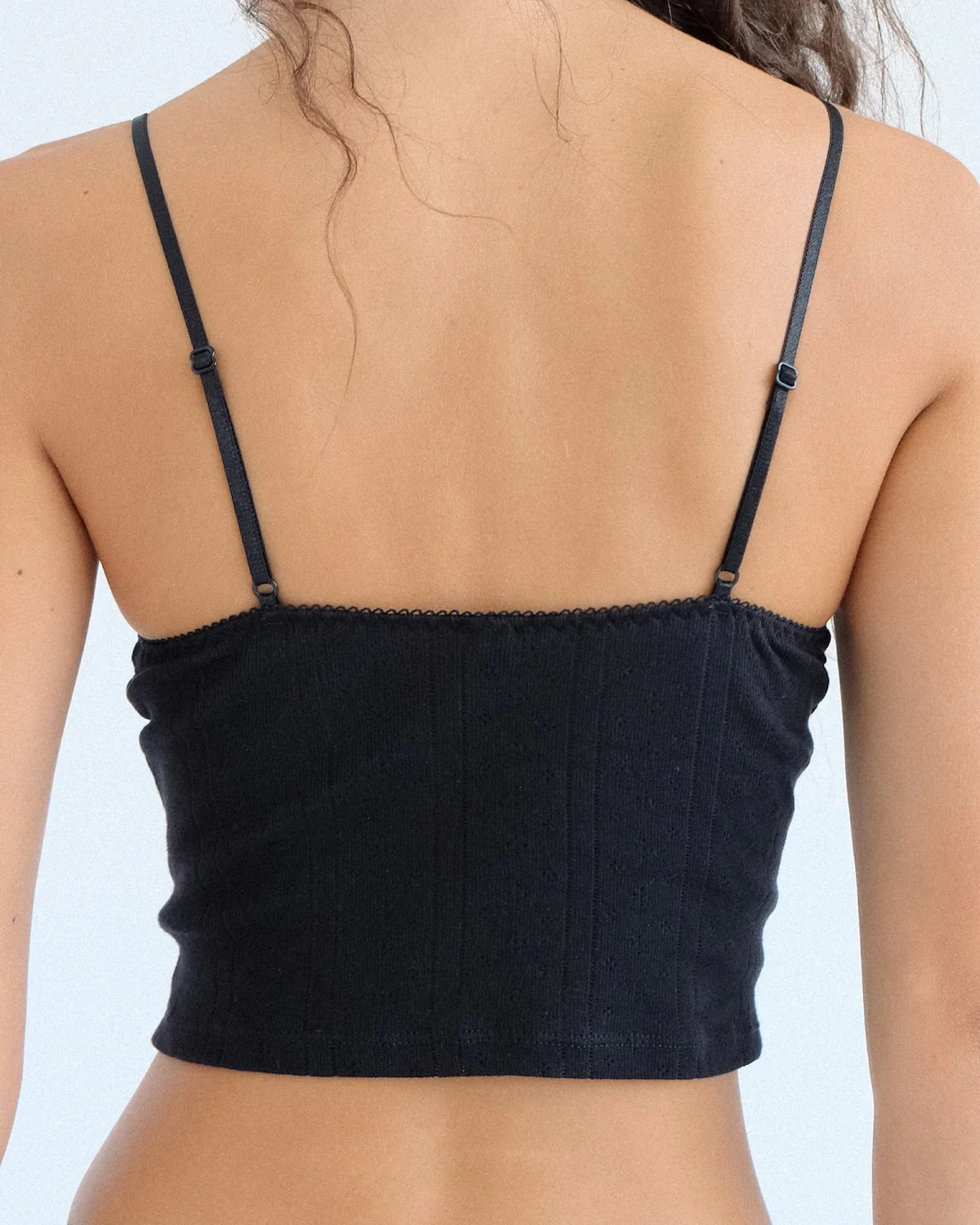 The Corselette: Black Pointelle - Image 6