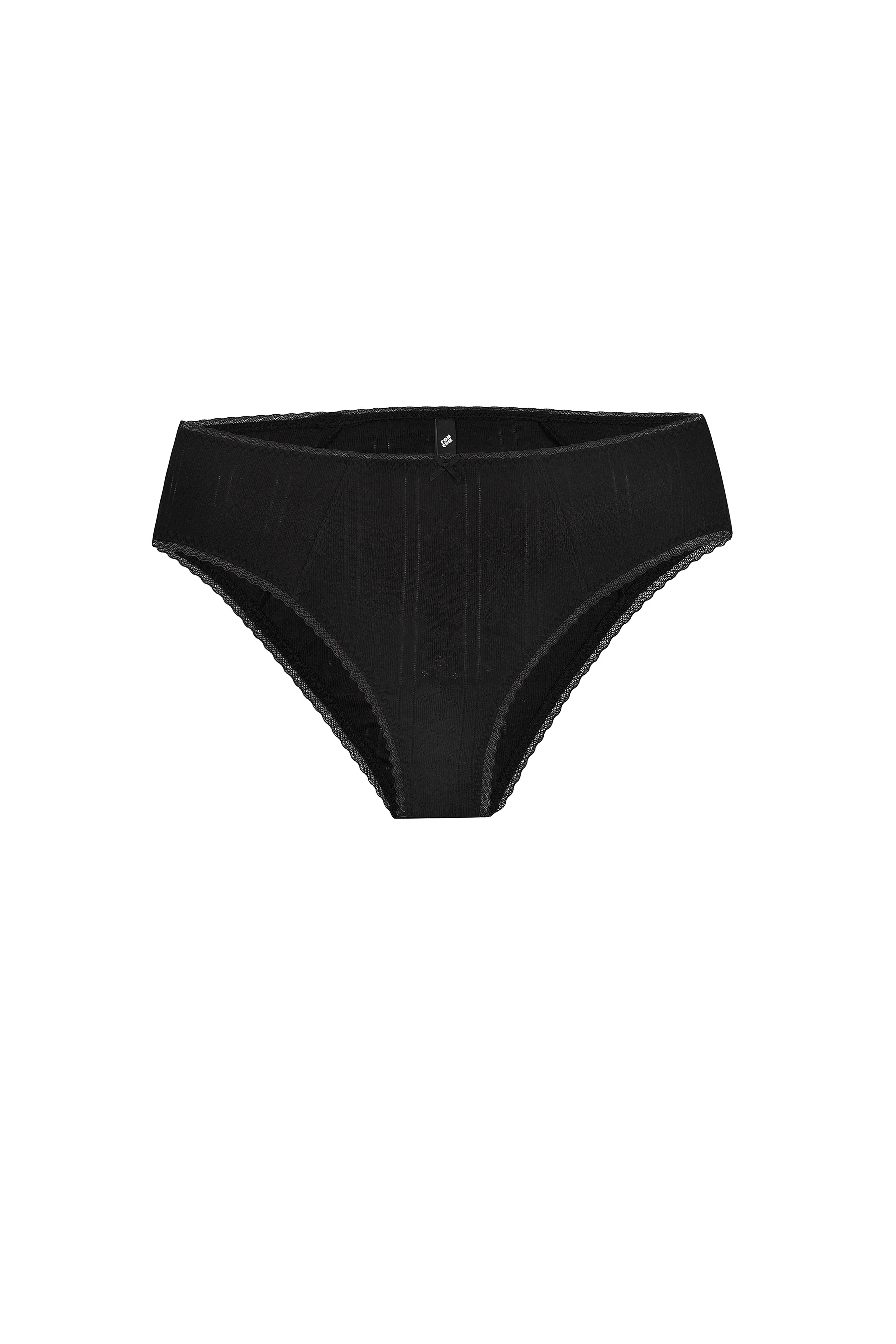 The Cozy Brief: Black Pointelle - Image 3