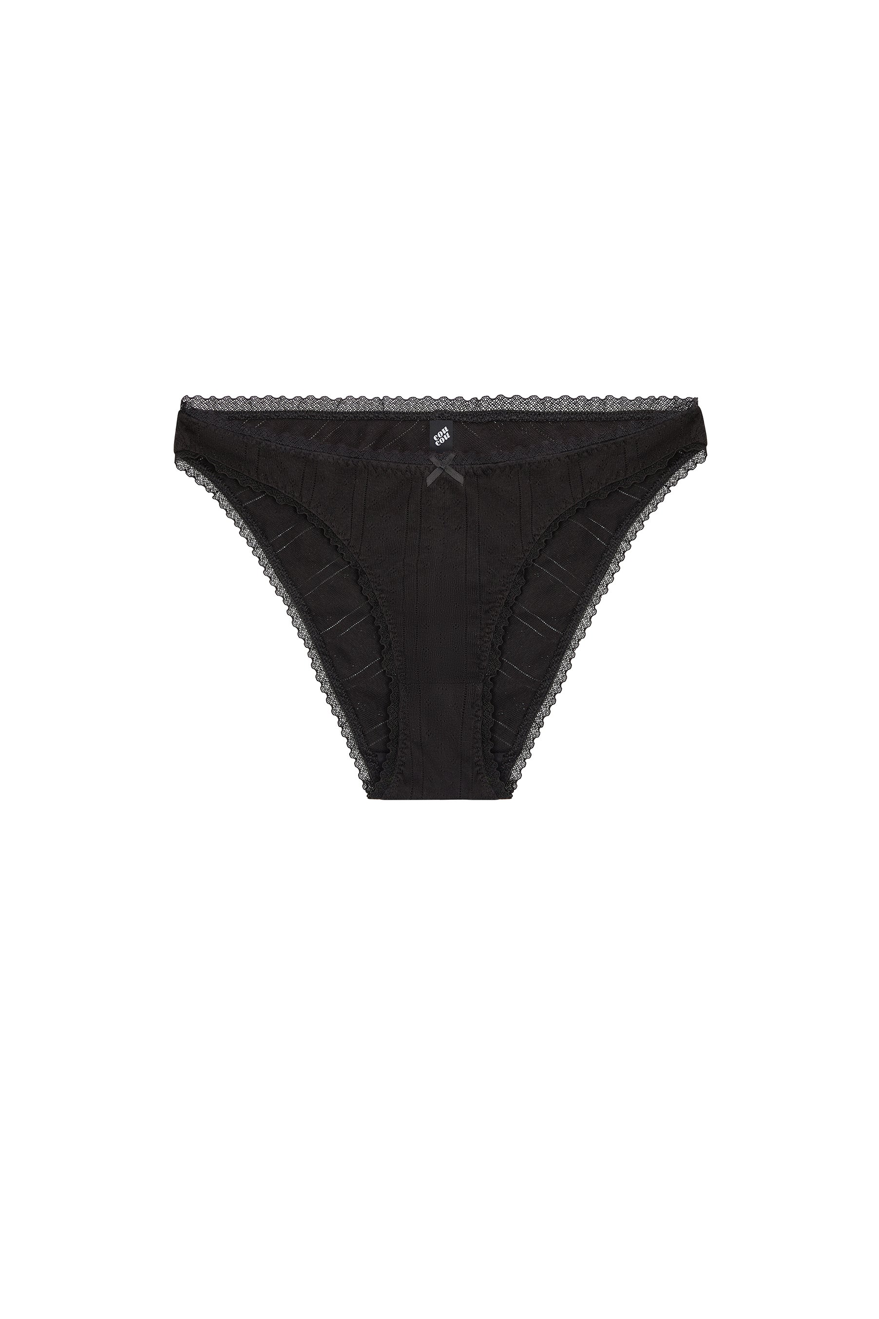The High Rise: Black Pointelle - Image 3