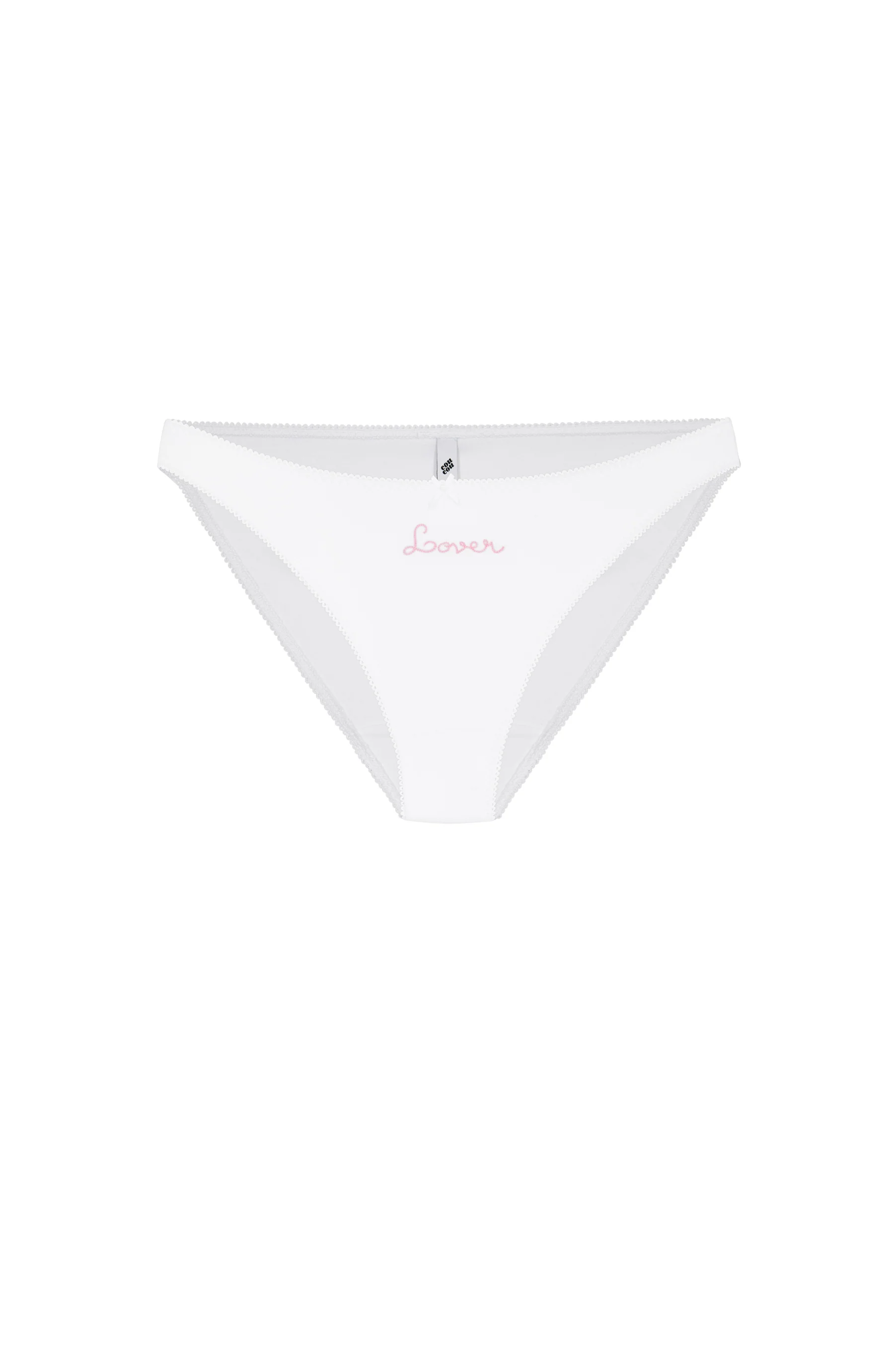 The Lover Brief: White Cotton Jersey - Image 3