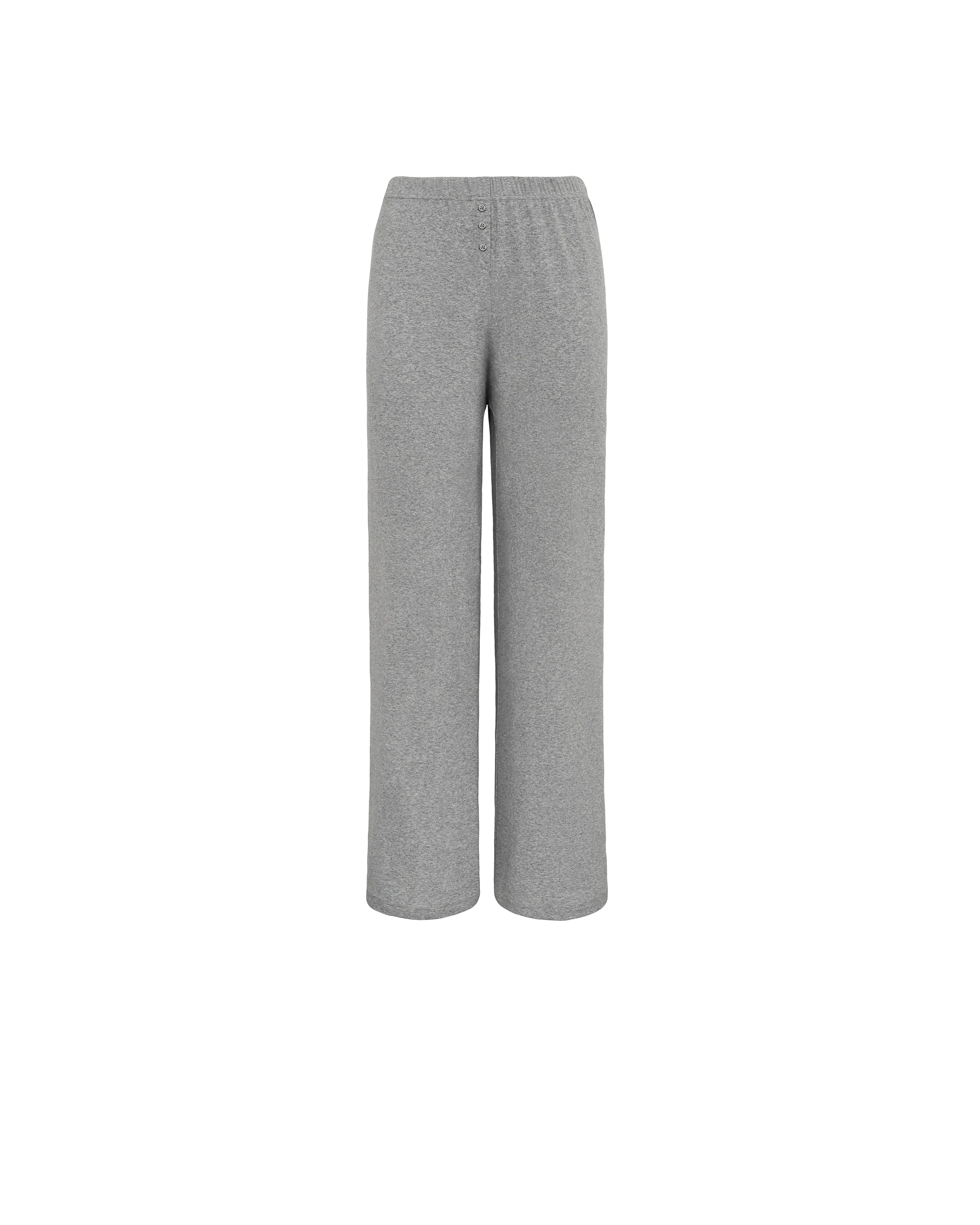 The Pant: Grey Cotton Jersey - Image 3