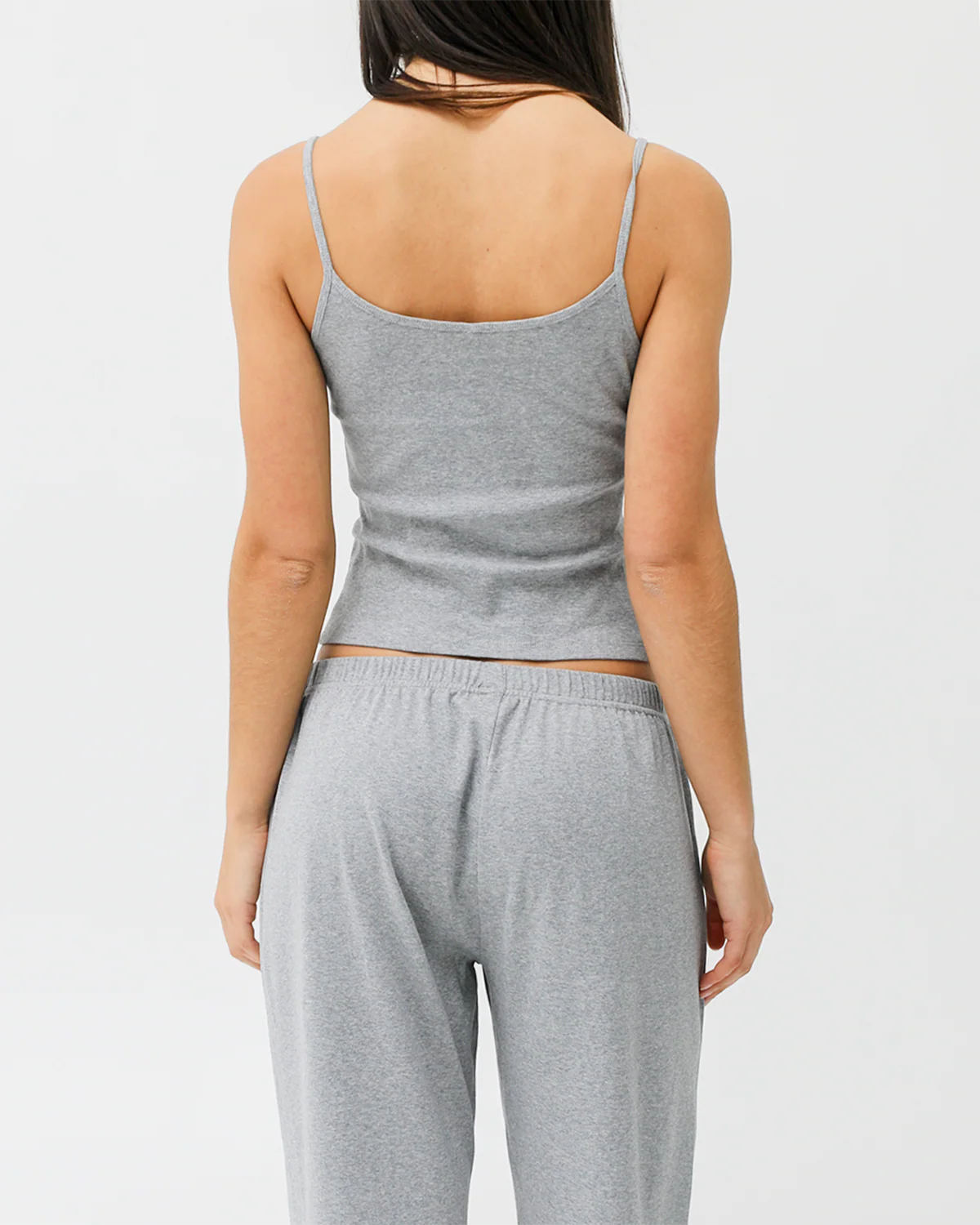 The Pant: Grey Cotton Jersey - Image 7