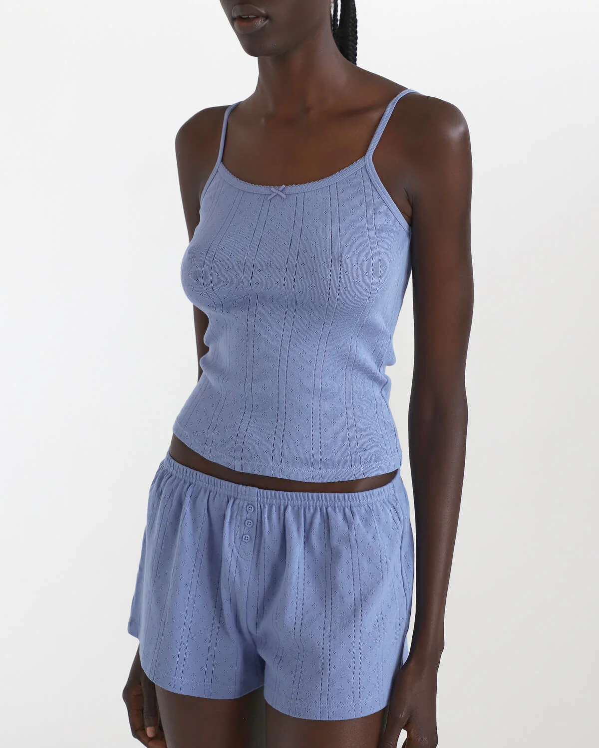 The Short: French Blue Pointelle - Image 5