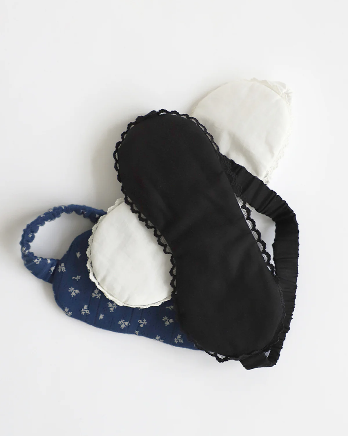 The Sleep Mask: White Cotton Voile - Image 5