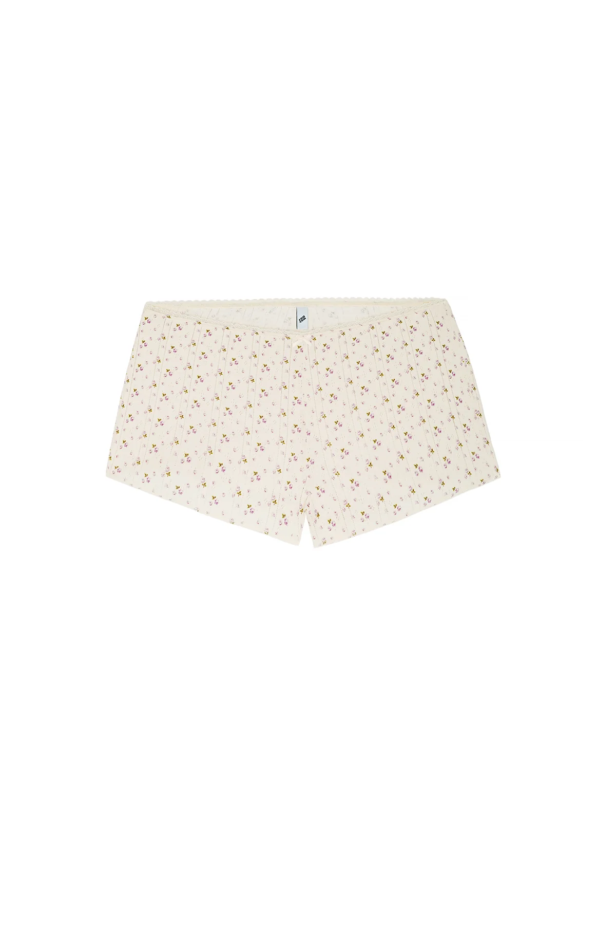 The Teeny Tiny Short: English Rose Pointelle - Image 3