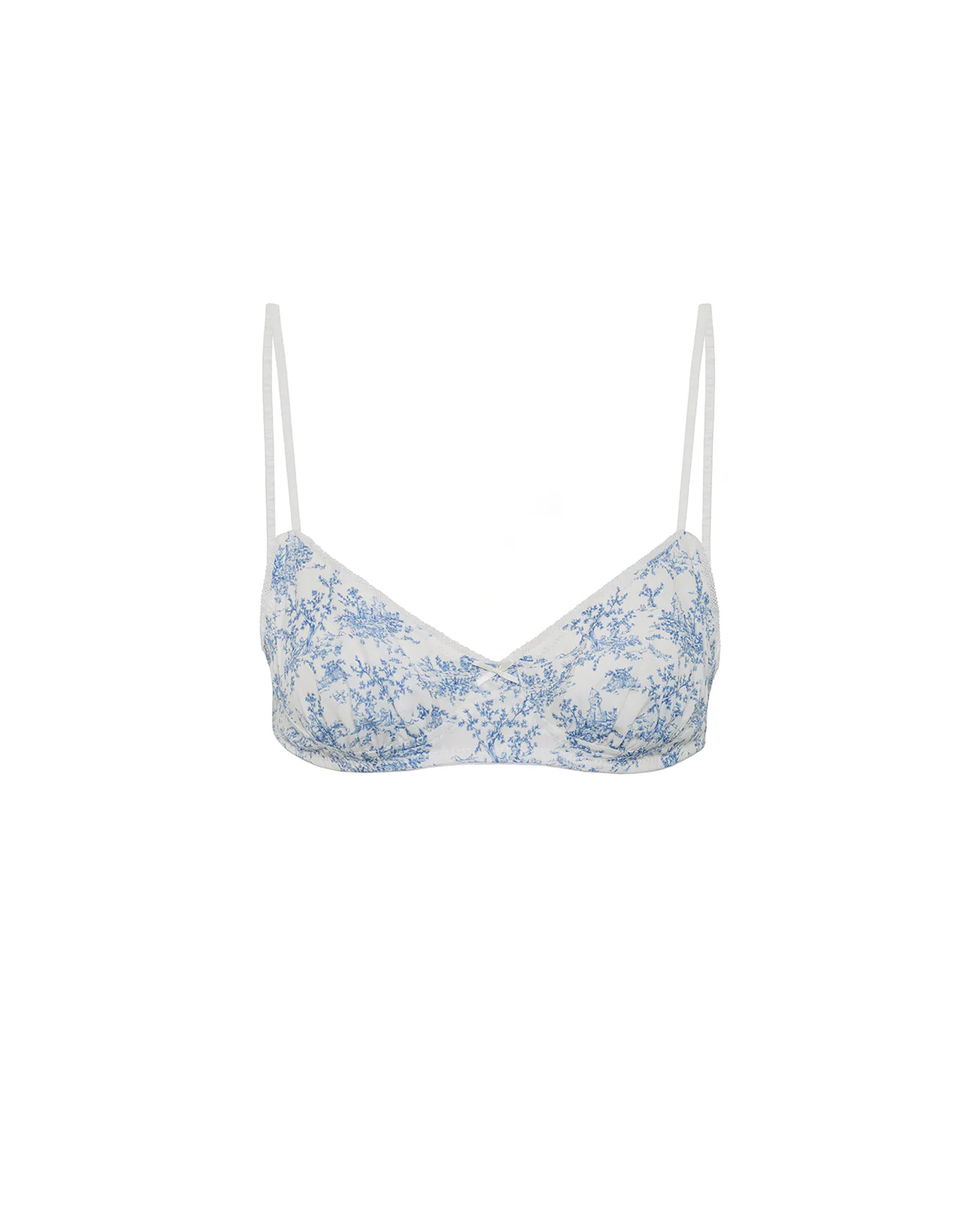 The Voile Bra: Toile De Jouy Cotton Voile - Image 3
